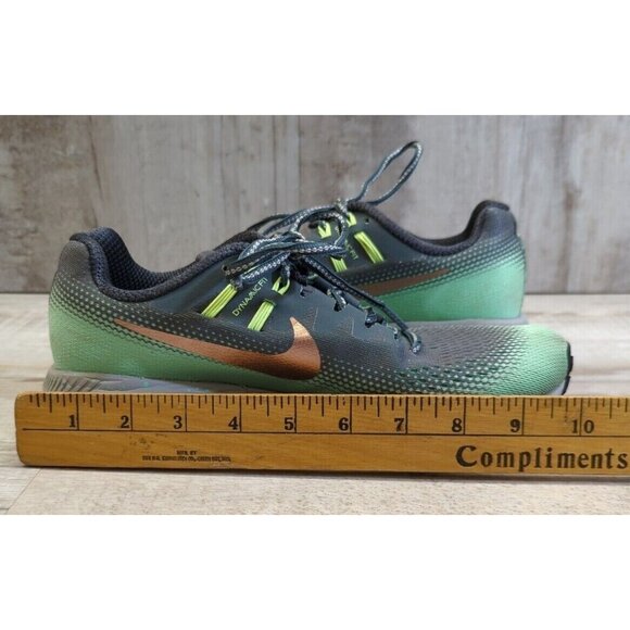 ✅Nike Air Zoom Structure 20 H2O Shield Womens 8.5 Running Shoe GREEN Dynamic Fit - Picture 12 of 15